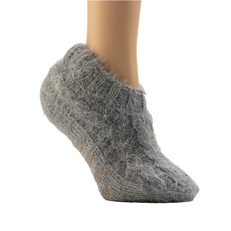 Women's Roving Cable Fitted Snug Lounge Home Socks