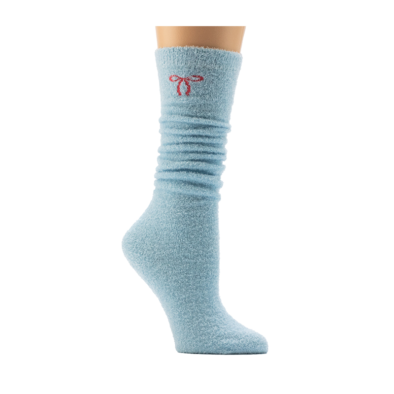 Ladies BOW PATTERN SWAN Socks