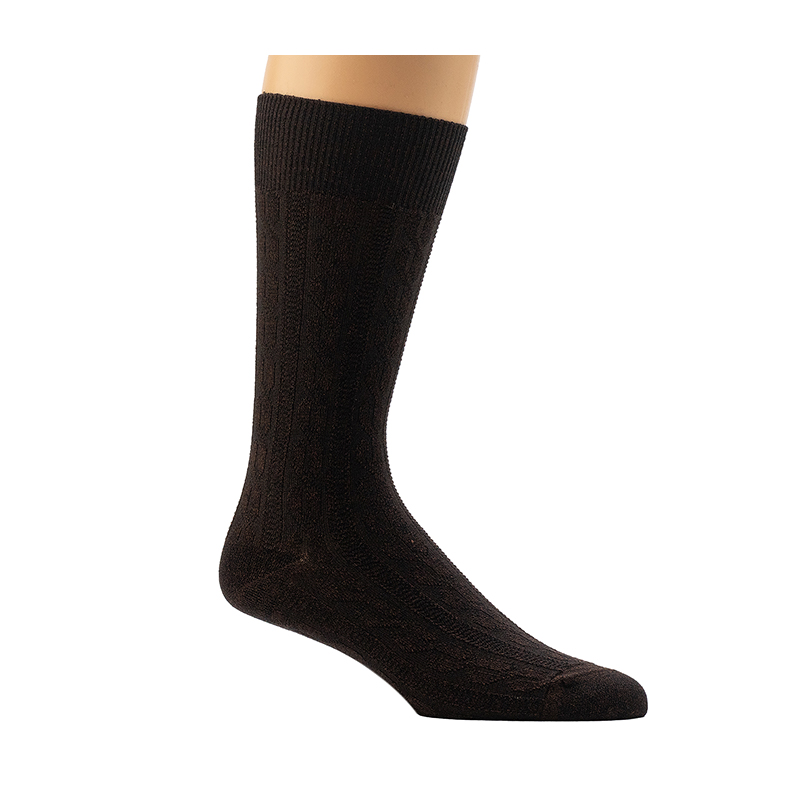 Men's Mercerized Cotton  Crew Socks
