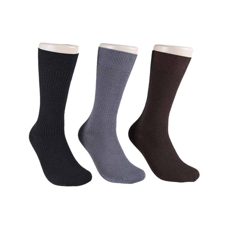 Men's Mercerized Cotton  Crew Socks