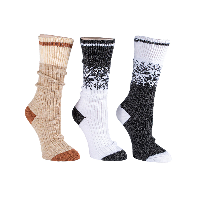 Laides Warm Wool Blended Socks