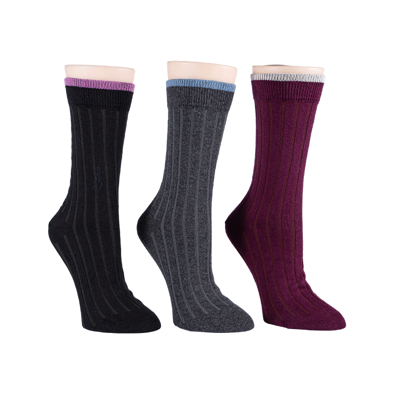 Ladies Cotton Cashmere Blend Socks