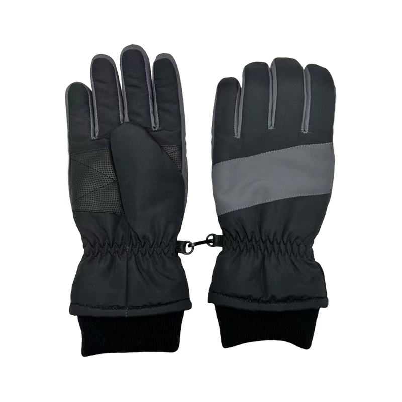 Kid's Colorblock Ski Gloves